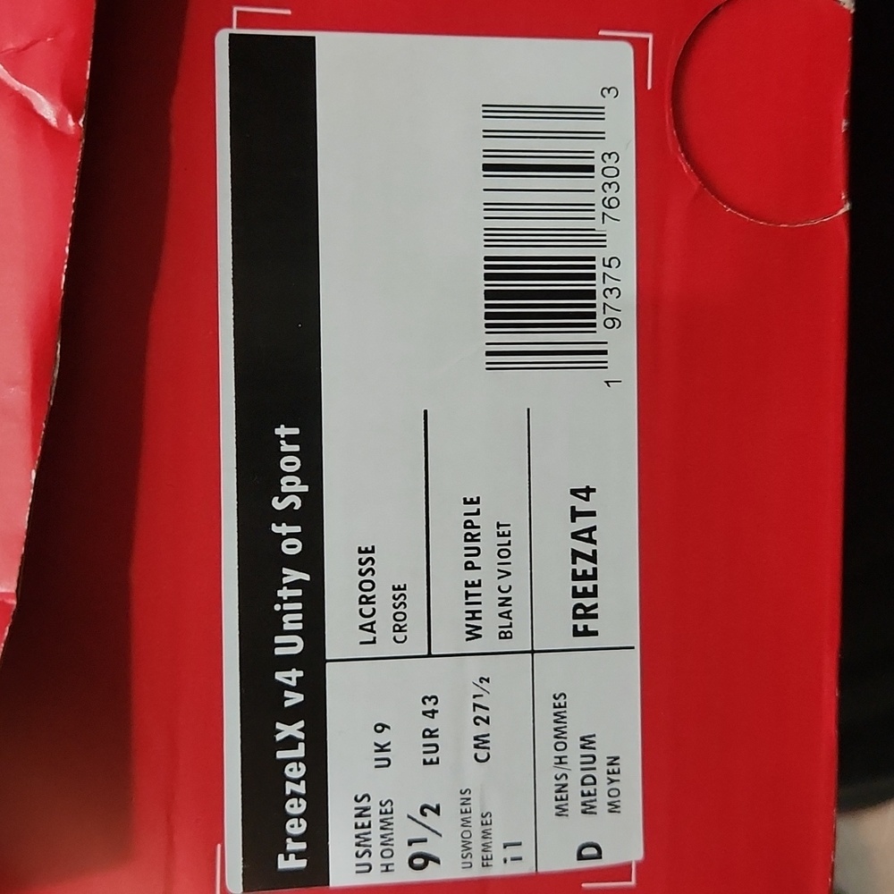 New Balance Rainbow Lacrosse Cleats. Womens 11. Mens 9 1/2 - Picture 2 of 10